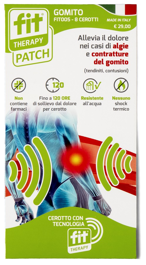 CEROTTO FIT THERAPY GOMITO 8 PEZZI - Farmacia Castello Srl