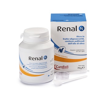 RENAL N MANGIME COMPLEMENTARE PER CANI E GATTI BARATTOLO 70 G - Farmacia Castello Srl
