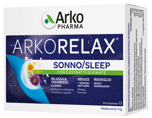 ARKORELAX SONNO 30 COMPRESSE - Farmacia Castello Srl
