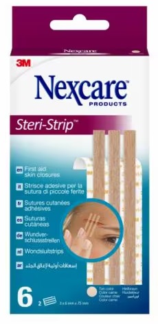 CEROTTO PER SUTURA STERI STRIP SKIN 6X75 MM 6 STRISCE - Farmacia Castello Srl
