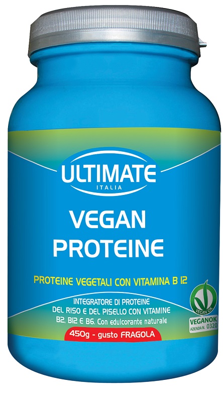ULTIMATE VEGAN PROTEINE FRAGOLA - Farmacia Castello Srl
