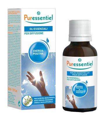 PURESSENTIEL MISCELA ENERGIA POSITIVA PER DIFFUSIONE 30 ML - Farmacia Castello Srl