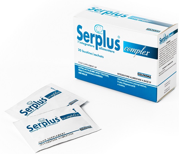 SERPLUS COMPLEX 20 BUSTINE DA 3 G CON STEVIA - Farmacia Castello Srl