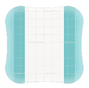 MEDICAZIONE SPECIALE ATTIVA TRASPARENTE CON IDROCOLLOIDE COMFEEL PLUS 10X10 CM 10 PEZZI - Farmacia Castello Srl