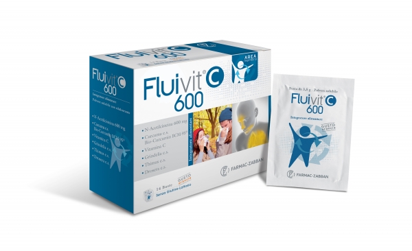 FLUIVIT C 600 14 BUSTINE - Farmacia Castello Srl