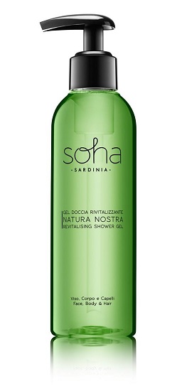 SOHA GEL DOCCIA RIVITALIZZANTE NATURA NOSTRA 250 ML - Farmacia Castello Srl