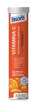 ERGOVIS VIT C 1000MG 20 COMPRESSE EFFERVESCENTI - Farmacia Castello Srl