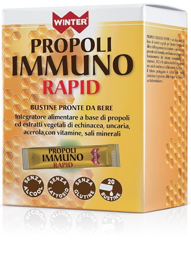 WINTER PROPOLI IMMUNO RAPID 20 BUSTINE - Farmacia Castello Srl