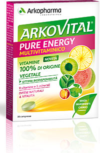 ARKOVITAL PURE ENERGY 30 COMPRESSE - Farmacia Castello Srl