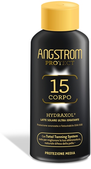 ANGSTROM PROTECT HYDRAXOL LATTE SOLARE PROTEZIONE 15 200 ML - Farmacia Castello Srl