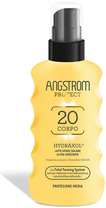 ANGSTROM PROTECT HYDRAXOL LATTE SPRAY SOLARE PROTEZIONE 20 175 ML - Farmacia Castello Srl