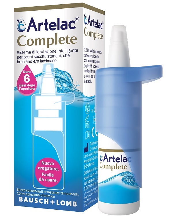 ARTELAC COMPLETE MULTIDOSE 10 ML - Farmacia Castello Srl