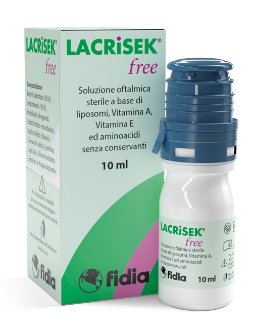 LACRISEK FREE SOLUZIONE OFTALMICA SENZA CONSERVANTI 10 ML - Farmacia Castello Srl
