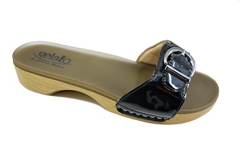 ZOCCOLO SOLE MIO BLACK CON PLANTARE IN GEL 37-38 - Farmacia Castello Srl