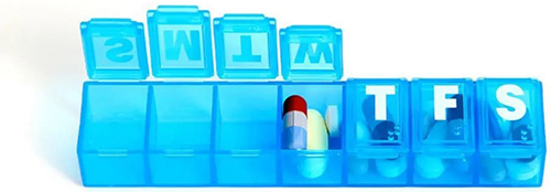 PORTAPILLORE SET MEDSTIMANALE MEDS - Farmacia Castello Srl