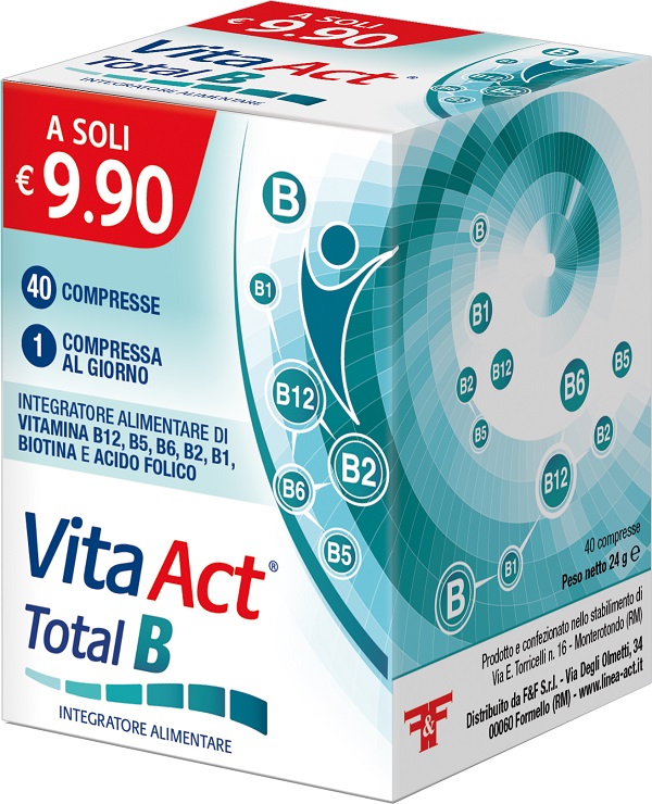 VITA ACT TOTAL B 40 COMPRESSE - Farmacia Castello Srl