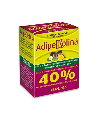 DIETALINEA ADIPEKOLINA 24 COMPRESSE - Farmacia Castello Srl