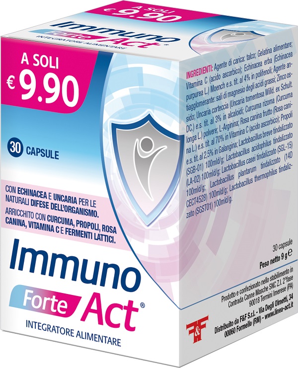 IMMUNO FORTE ACT 30 CAPSULE - Farmacia Castello Srl