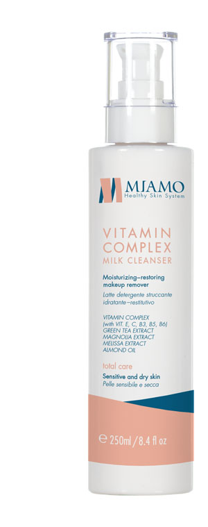 MIAMO TOTAL CARE VITAMIN COMPLEX MILK CLEANSER 250 ML - Farmacia Castello Srl