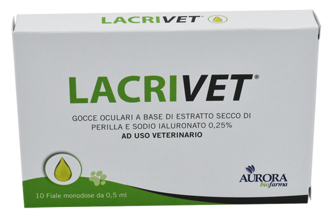 LACRIVET GOCCE OCULARI STRIP 10 FLACONCINI 0,5 ML - Farmacia Castello Srl