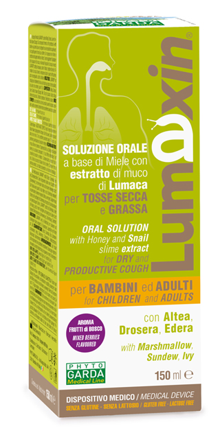 LUMAXIN DISPOSITIVO MEDICO SCIROPPO ADULTI/BAMBINI 150 ML - Farmacia Castello Srl