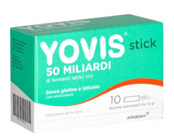 YOVIS STICK 10 BUSTINE DA 1,5 G - Farmacia Castello Srl