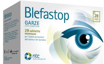 BLEFASTOP GARZA CON HY-TER IN COTONE PIEGATA CON FILO DI BARIO 28 PEZZI - Farmacia Castello Srl