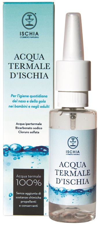 ACQUA TERMALE D'ISCHIA SPRAY NASO E GOLA 50 ML - Farmacia Castello Srl