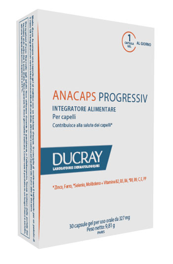 ANACAPS PROGRESSIV DUCRAY 30 CAPSULE 2017 - Farmacia Castello Srl
