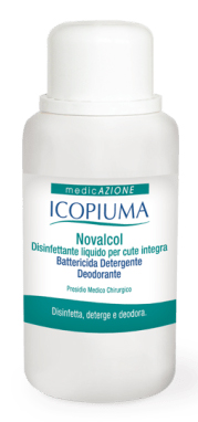 NOVALCOL DISINFETTANTE LIQUIDO ANTISETTICO CUTANEO 250 ML - Farmacia Castello Srl