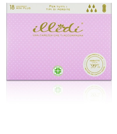 ILLEDI ASSORBENTI MINI PLUS 280 MM 18 PEZZI - Farmacia Castello Srl