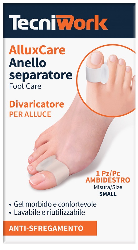 ALLUXCARE SEPARATORE DIVARICATORE ALLUCE SMALL 1 PEZZO - Farmacia Castello Srl
