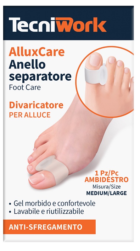 ALLUXCARE SEPARATORE DIVARICATORE ALLUCE MEDIUM/LARGE 1 PEZZO - Farmacia Castello Srl