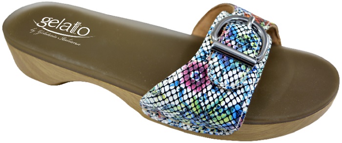 ZOCCOLO SOLE MIO GARDEN BLACK CON PLANTARE IN GEL 41-42 - Farmacia Castello Srl