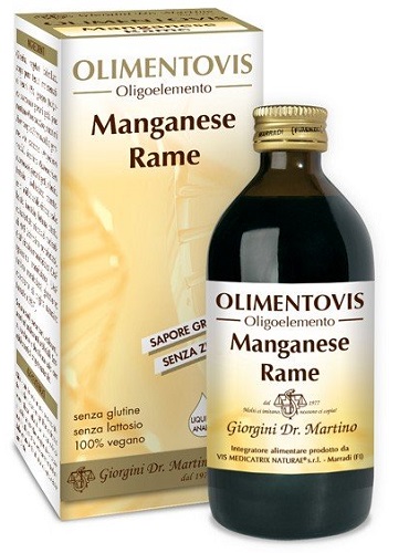 MANGANESE RAME OLIMENTOVIS 200 ML - Farmacia Castello Srl