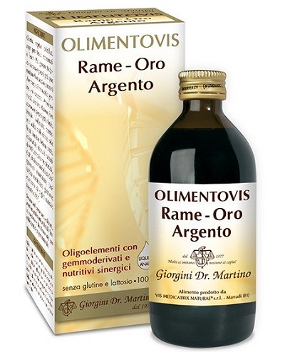 RAME ORO ARGENTO OLIMENTOVIS 200 ML - Farmacia Castello Srl