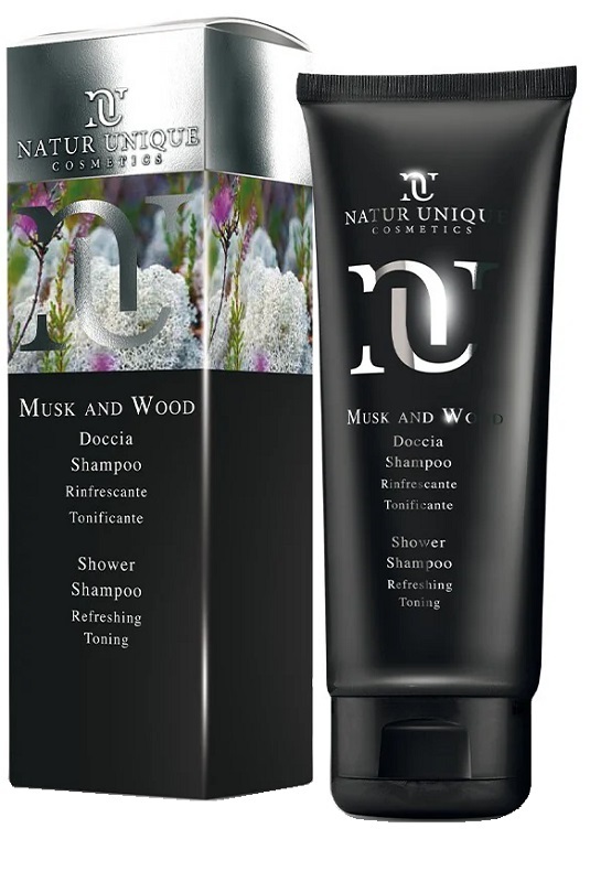NATUR UNIQUE MUSK & WOOD SHAMPOO DOCCIA 200 ML - Farmacia Castello Srl