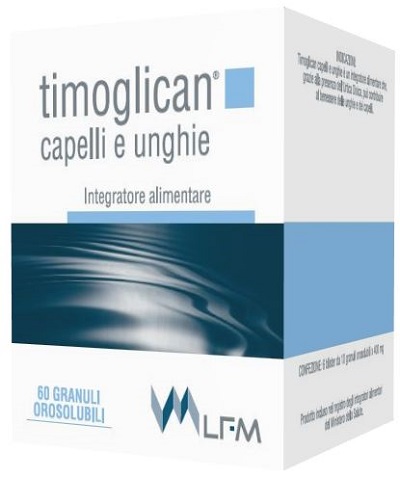TIMOGLICAN CAPELLI E UNGHIE 60 GRANULI 24 G - Farmacia Castello Srl