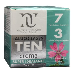 NATUR UNIQUE IALUCOLLAGEN TEN CREAM VISO SUPERIDRATANTE 50 ML - Farmacia Castello Srl