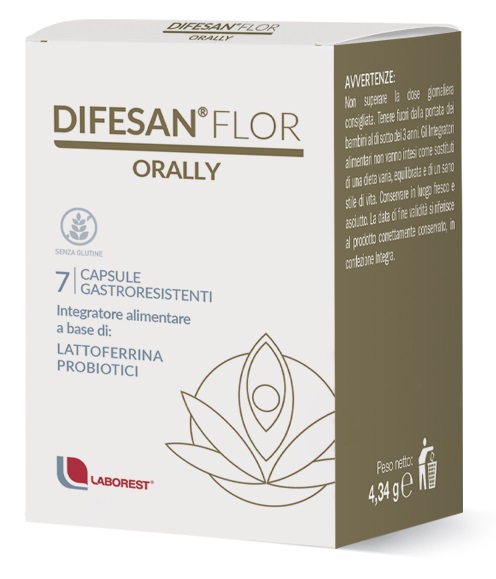 DIFESAN FLOR ORALLY 7 CAPSULE - Farmacia Castello Srl