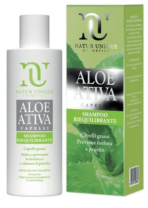 NATUR UNIQUE SHAMPOO ALOE ATTIVA RIEQUILIBRANTE 250 ML - Farmacia Castello Srl