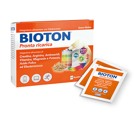 BIOTON PRONTA RICARICA 20 BUSTINE - Farmacia Castello Srl