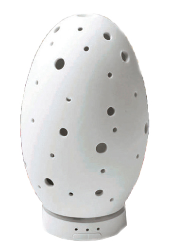 DIFFUSORE ULTRASUONI OVALE CERAMICA - Farmacia Castello Srl