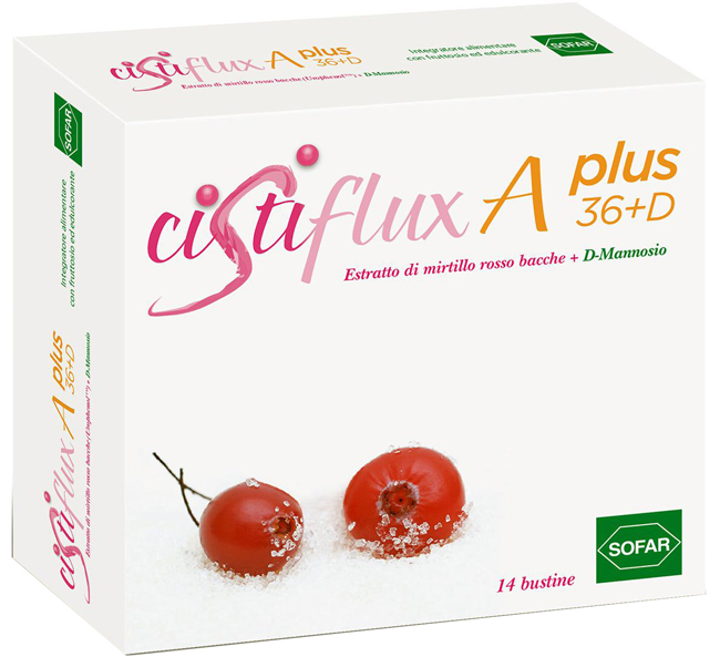 CISTIFLUX A PLUS 36 + D BUSTINA - Farmacia Castello Srl