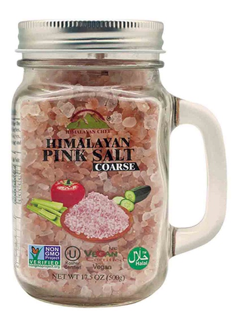 HIMALAYAN CHEF SALE ROSA GROSSO DELL'HIMALAYA 500 G - Farmacia Castello Srl