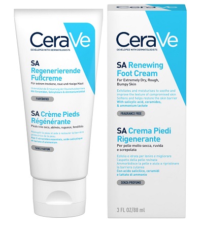 CERAVE CREMA PIEDI RIGENERANTE 88 ML - Farmacia Castello Srl
