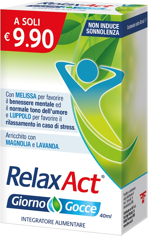RELAX ACT GIORNO GOCCE 40 ML - Farmacia Castello Srl
