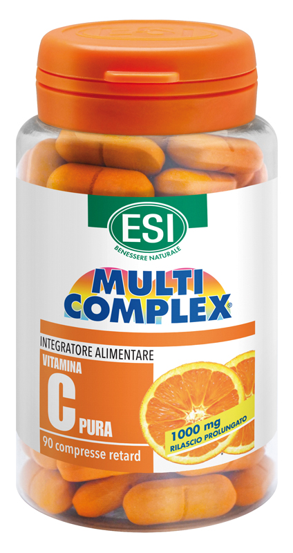 ESI MULTICOMPLEX VITAMINA C PURA 1000 MG RETARD 90 COMPRESSE - Farmacia Castello Srl