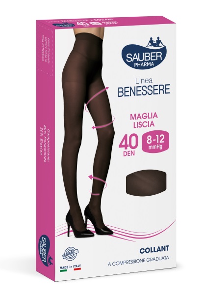 COLLANT VELATO SAUBER 8-12MMGH NERO 2 - Farmacia Castello Srl