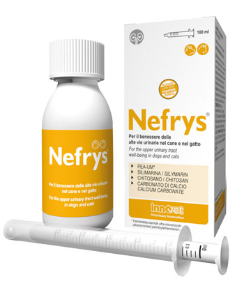 NEFRYS VEG 100 100 ML CON SIRINGA DOSATRICE ALIMENTO COMPLEMENTARE PER CANI E GATTI - Farmacia Castello Srl